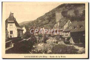 Old Postcard Kaysersberg (Ht-Rhin) Edges of weiss