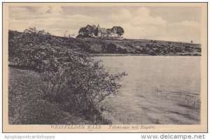 Germany Weinfelder Maar Totenmaar mit Kapelle