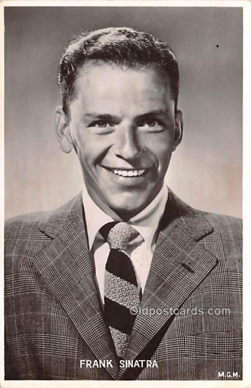 Frank Sinatra Movie Star Actor Actress Film Star Unused 