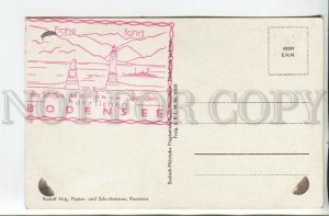460924 GERMANY Konstanz Bodensee lighthouse special cancellations Vintage