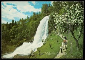 Norge: Steindalsfossen, Norheimsund. Hardanger