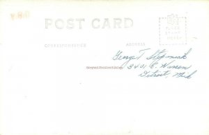 Military, Three US Navy Men, RPPC