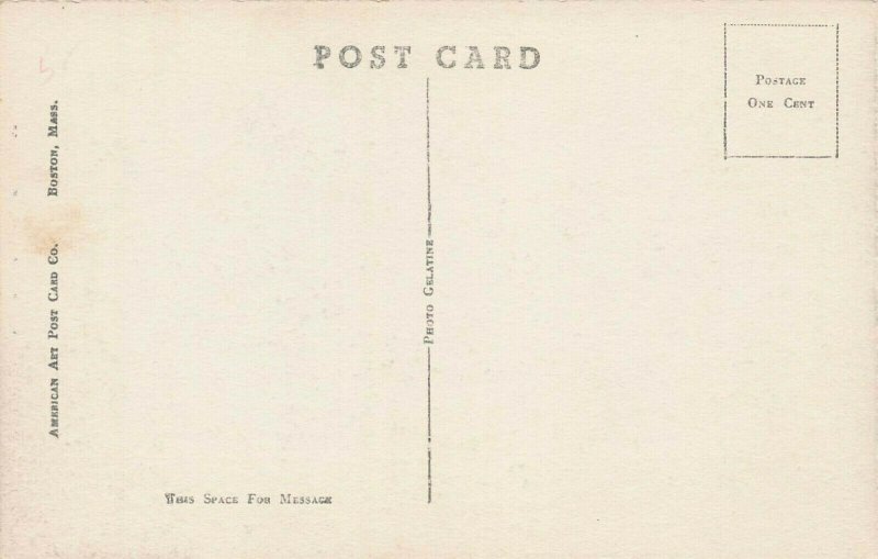 Waldo County Hospital, Belfast, Maine, Early Postcard, Unused