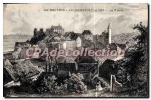 Postcard Old Bourbon Archambault in 1620 Ruins