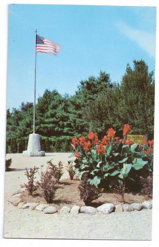 Cathedral of the Pines Entrance Rindge NH Postcard