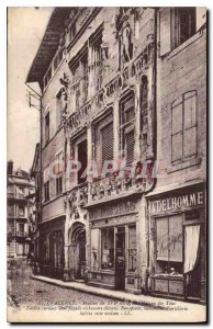 Old Postcard Valencia House the XVI century called Quatorze