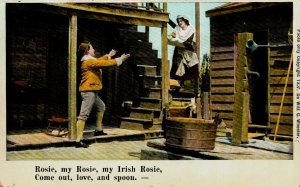 Romance - Rosie, my Rosie, my Irish Rose, come out, love and spoon - c1908