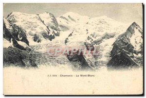 Old Postcard Chamonix Mont Blanc