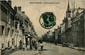 CPA MONTARGIS Faubourg de Lyon (864418)