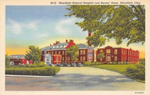 Mansfield General Hospital, Nursers' Home Mansfield, Ohio OH