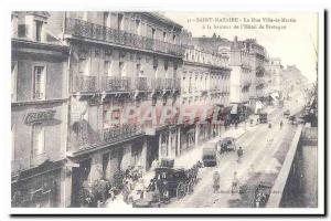 COPYRIGHT Saint Nazaire The City of Martin Street at the height of lhotel Bri...