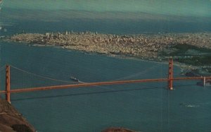 45-US-CA-SFO-  Air view of Golde Gate Bridge,  San Francisco, CA, USA,not used