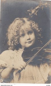 RP: 1900-10s; Girl with Violin