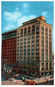 Royal Connaught Hotel Hamilton Ontario Vintage Postcard Plastichrome
