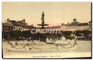 Old Postcard Vitry le Francois Place of Arms