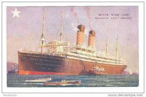 Oceanliner/Ship/Steamer, White Star Line, Twin-Screw R. M. S. Adriatic, 190...
