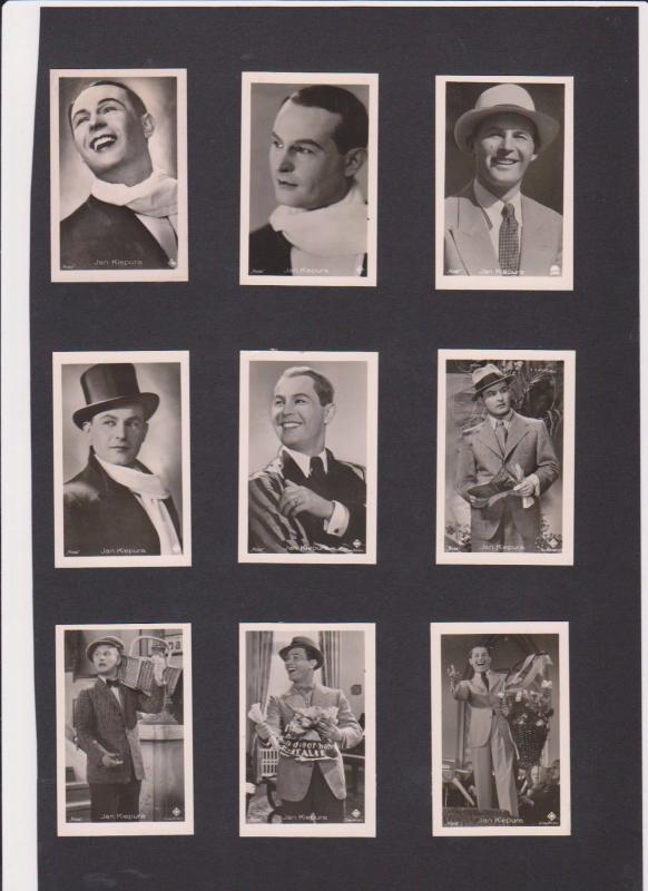 FILM CINÉMA MOVIE 100 Vintage ROSS Real Photo CIGARETTE Cards 1930's