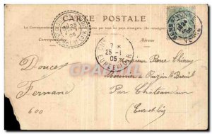 Old Postcard The Sense Square Jean Cousin