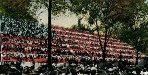 Circa 1905-10 GAR Encampment Living Flag, Toledo, Ohio Postcard P4