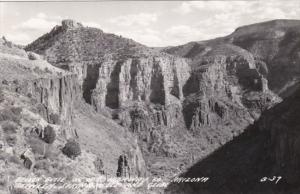 Arizona Becker Butte On Highway 60 Real Photo