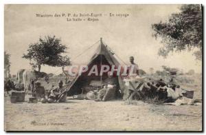 Old Postcard Negro Male black PP Missions of the Holy Spirit Traveling The ha...