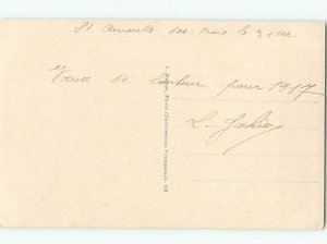 tinted rppc c1910 BEAUTIFUL FLOWERS AC9368