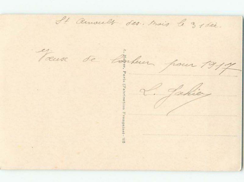 tinted rppc c1910 BEAUTIFUL FLOWERS AC9368