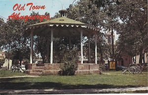 Bandstand on Old Town Plaza the Heart of Activity in  Albuquerque New Mexico