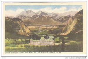 Banff Springs Hotel and Bow Valley, Banff National Park, Canada, 10-20s