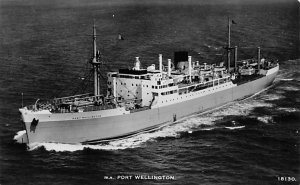 M.V. Wellington  Real Photo M.V. Wellington , Port Line View image 