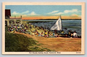 Fort Phoenix   Fairhaven  Massachusetts   Postcard