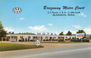 Breezeway Motor Court Selinsgrove, Pennsylvania PA