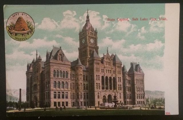 State Capitol, Salt Lake City, Utah, C.E. Wheelock & Co. 558