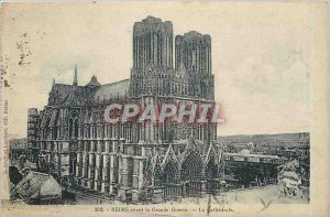 Old Postcard Reims before the Great War La Cathedrale