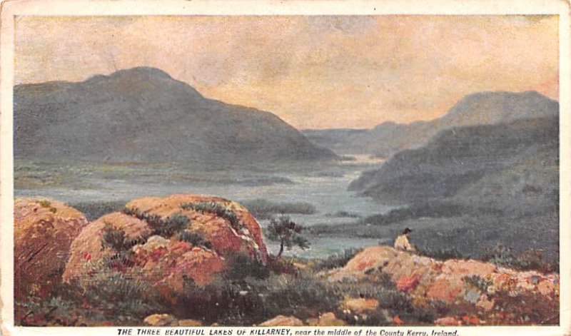 Three Beautiful Lakes Killarney Ireland Unused 