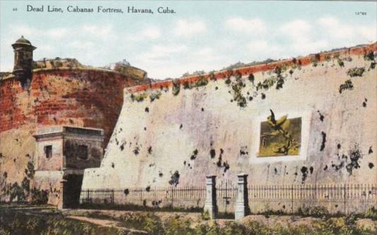 Cuba Havana Dead Line Cabanas Fortress