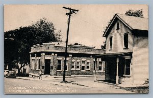 CALIFON NJ BANK & POST OFFICE ANTIQUE POSTCARD