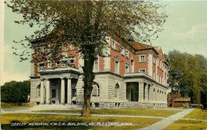 c1907 Wheelock Postcard; Mt. Pleasant IA, Seeley Memorial YMCA Building Henry Co