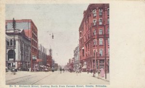 OMAHA , Nebraska , 1901-07 ; Sixteenth Street , Looking North