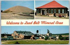 Lead Belt Mining Farmington,MO Southeast Missouri Vintage Postcard