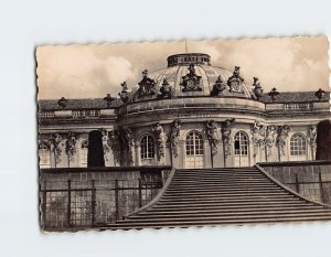 Postcard Schloss Sanssouci, Mittelbau, Potsdam, Germany