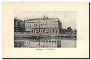 Old Postcard The Theater Bayonne