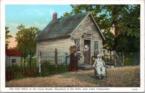 Postcard MO Branson Shepherd of the Hills - Post Office at the Cross Roads