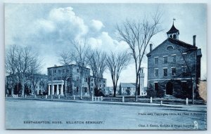 Easthampton MA Williston Seminary Postcard Massachusetts