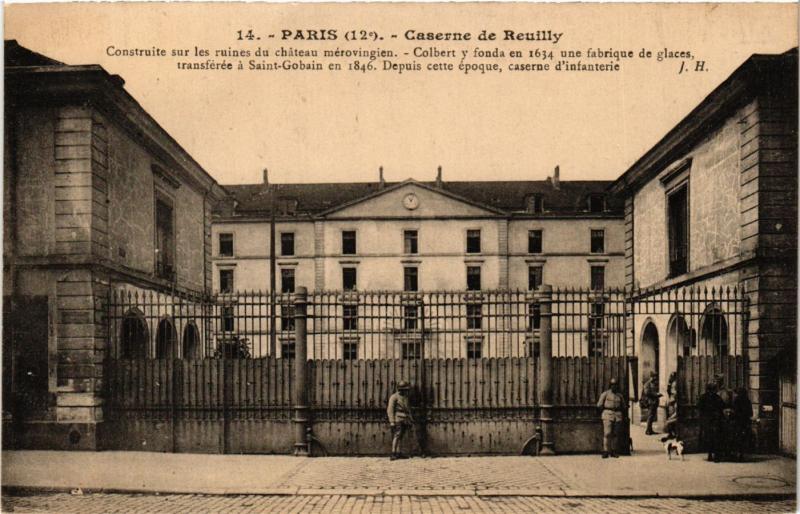 CPA Militaire,  Paris - Caserne de Reuilly (278527)