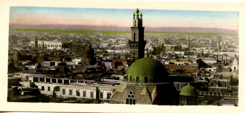 Egypt - Cairo.  General View *RPPC  (2.75 X 5.875)