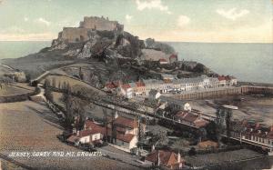 uk30036 gorey and mt orgueil jersey real photo uk