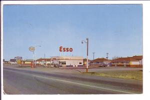 Wetaskiwin Auto Court, Alberta, Esso Gas Station