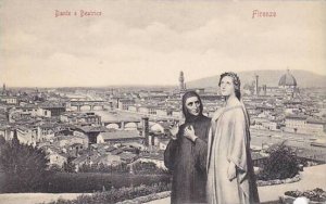 Italy Firenze Dante e Beatrice