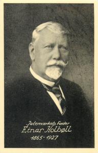 * Einar Holbøll danish postmaster photo